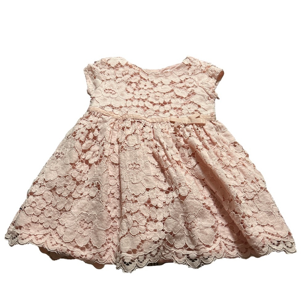 Joe Fresh Toddler Pink Floral Lace Dress Size 2T